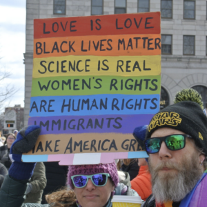 Progressives Gather In Concord to Protest, Well, Just About Everything